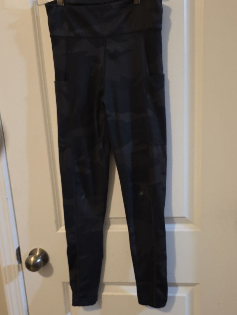 Aeropostale Black Camouflage Leggings